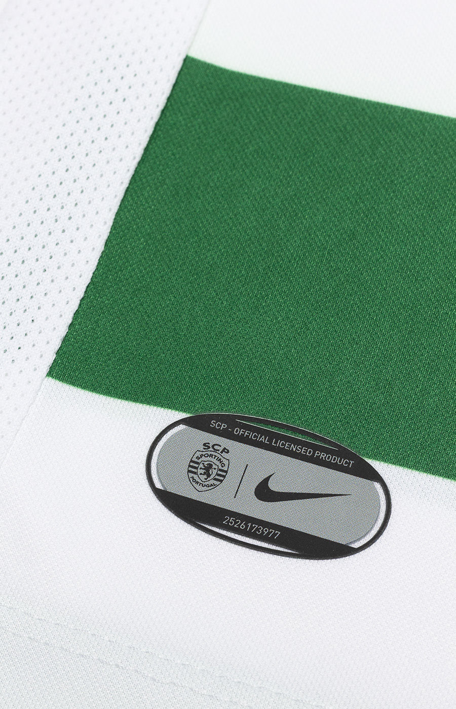 Maillot domicile du Sporting Lisbonne 2025/26