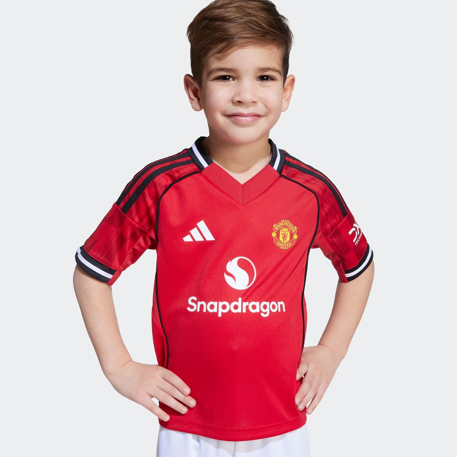 Manchester United Home Kit Kids 2025/26