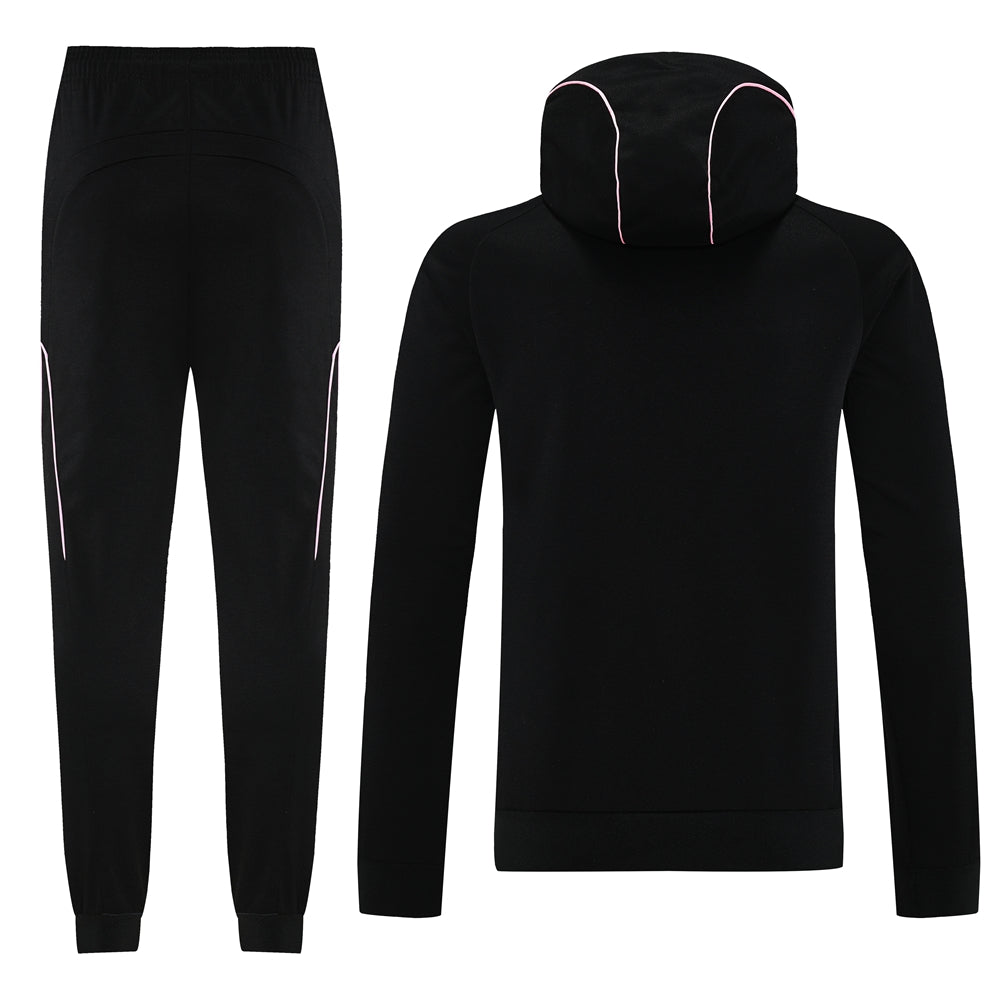 INTER Miami Hoodie JACKET SUIT BLACK 2025/26
