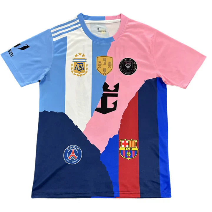 Maillot Lionel Messi Édition Limitée Tous Clubs Mixtes