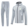 Barcelona Grey Hoodie Jacket Suit 2025