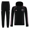 INTER Miami Hoodie JACKET SUIT BLACK 2025/26