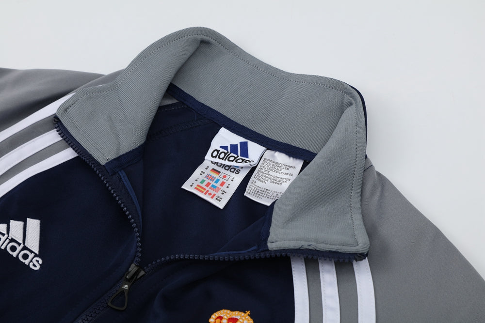 Real Madrid Pre Match Navy-Grey Jacket Suit