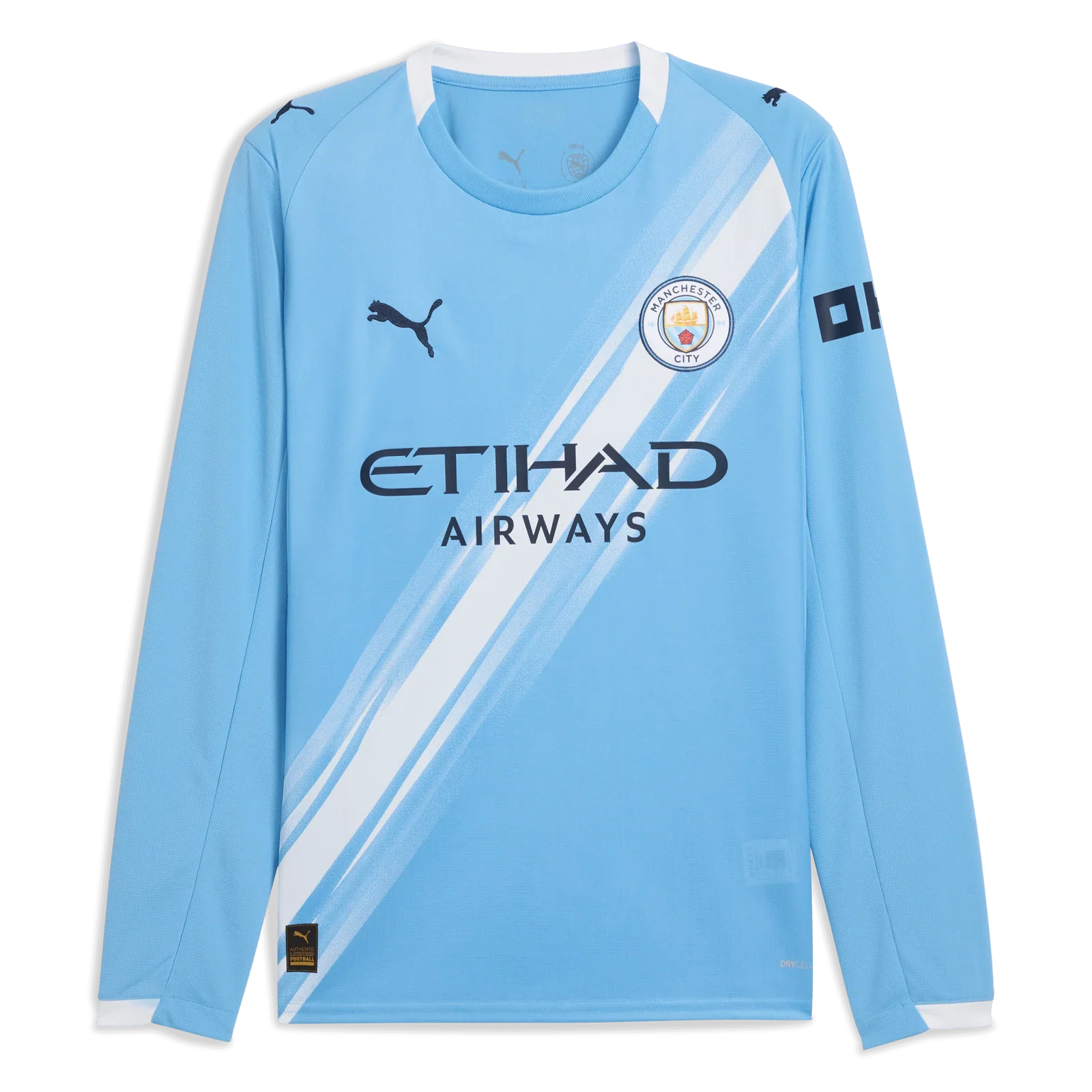 Maillot domicile manches longues Manchester City 2025/26