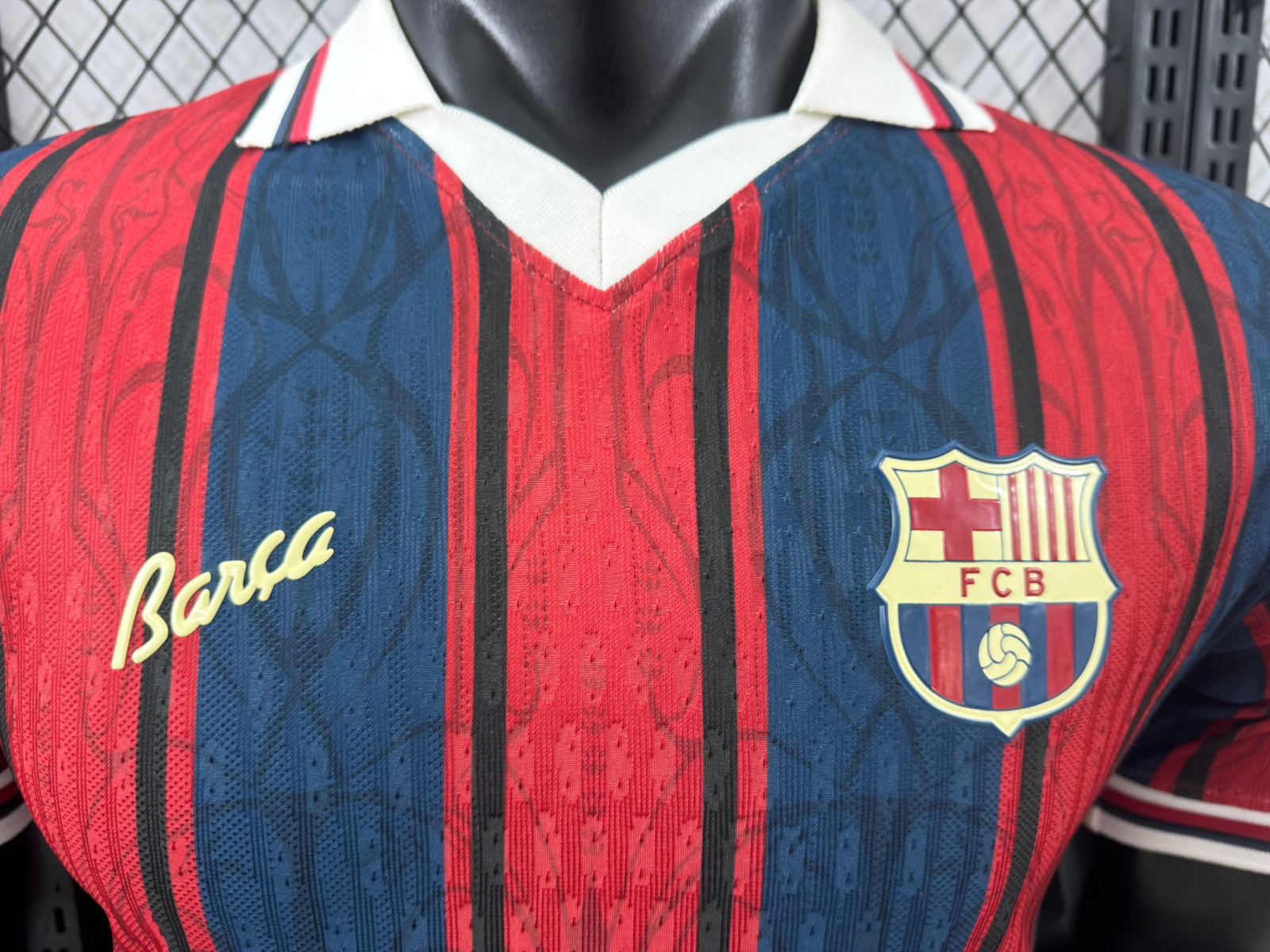 Maillot de joueur Barcelone version 125ème anniversaire