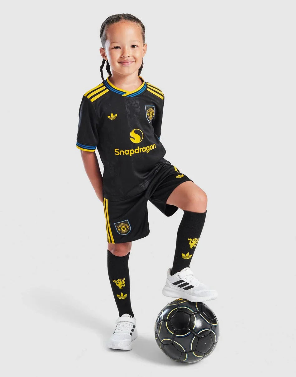 Manchester United Third Kit Kids 2025/26