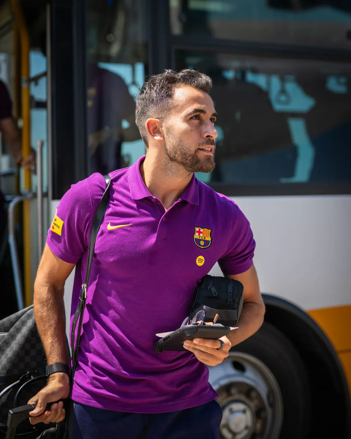 Blason Polo Barcelone, coupe ajustée