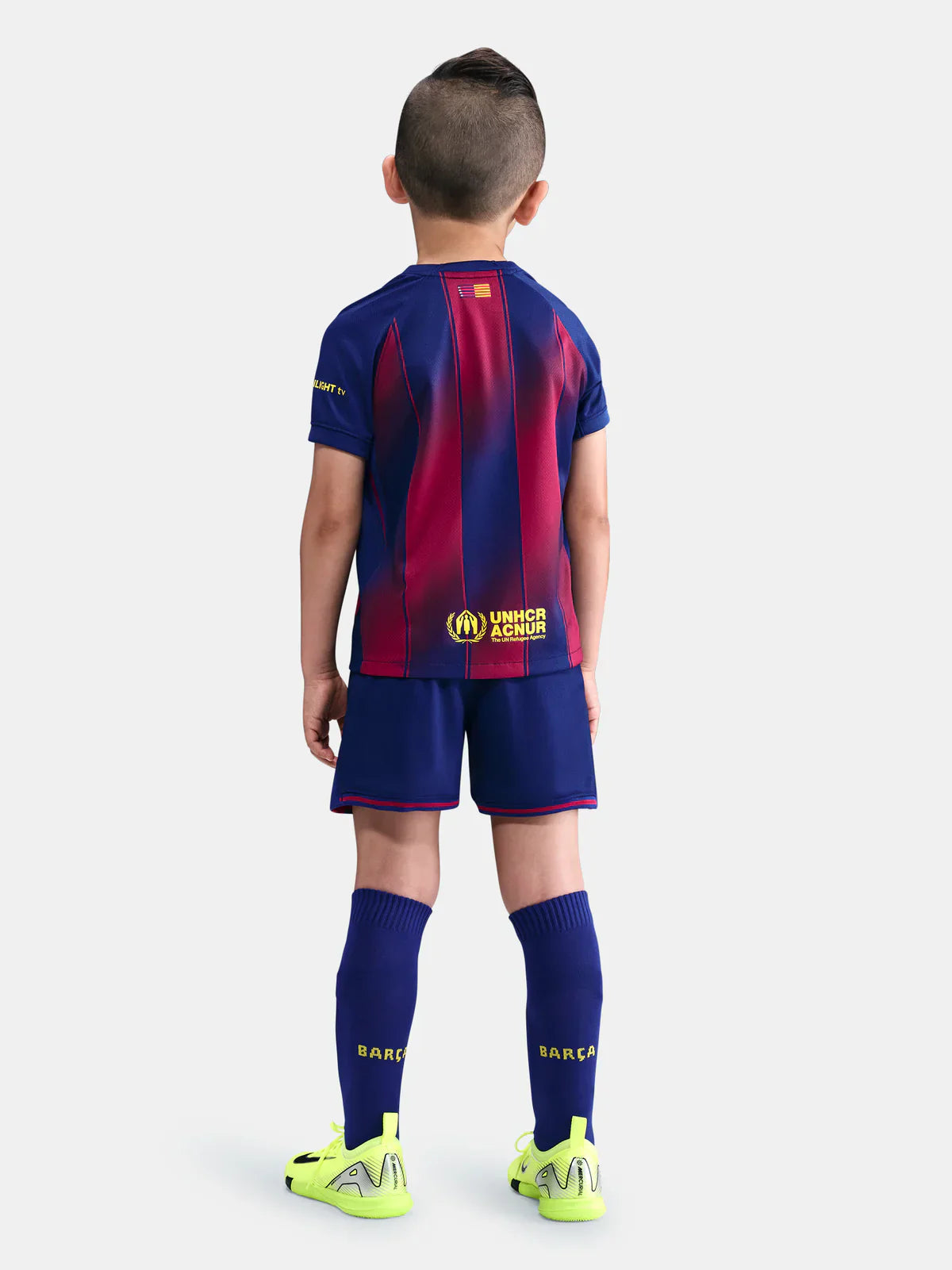 Maillot Domicile Enfant Barcelone 2025/26