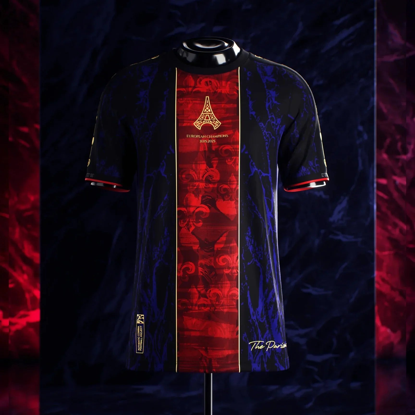 Maillot du PSG Édition Spéciale (Champions d'Europe)