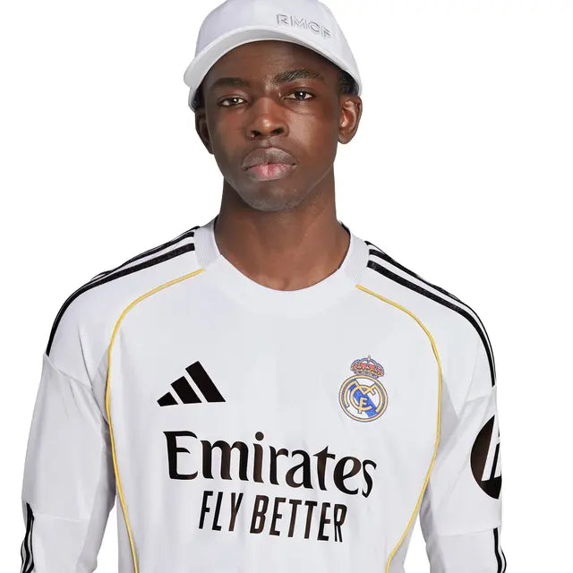 Real Madrid Home Long Sleeve Jersey 2025/26