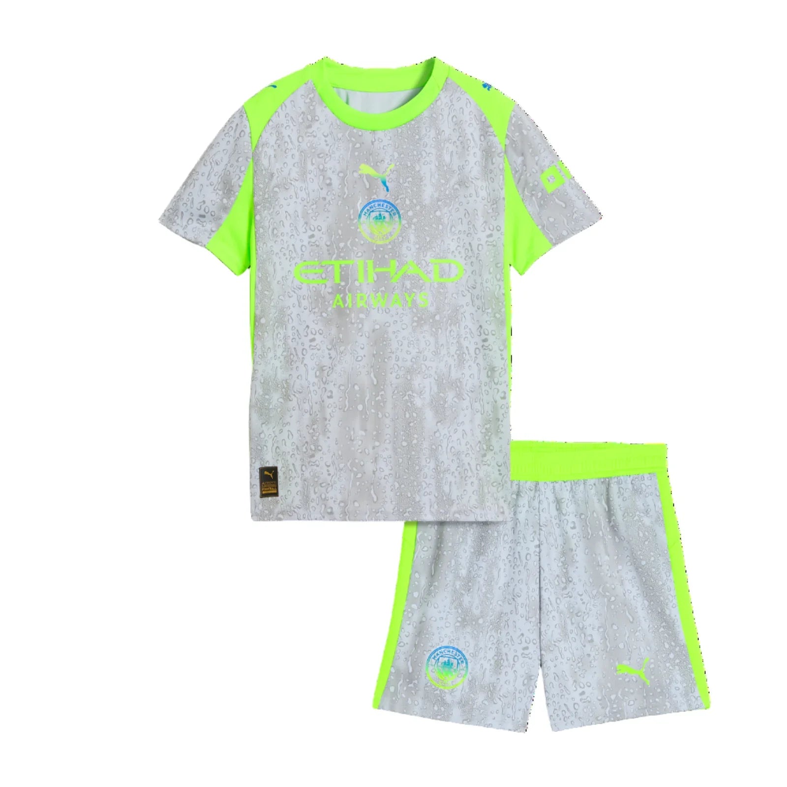 Troisième tenue de Manchester City pour enfants 2025/26
