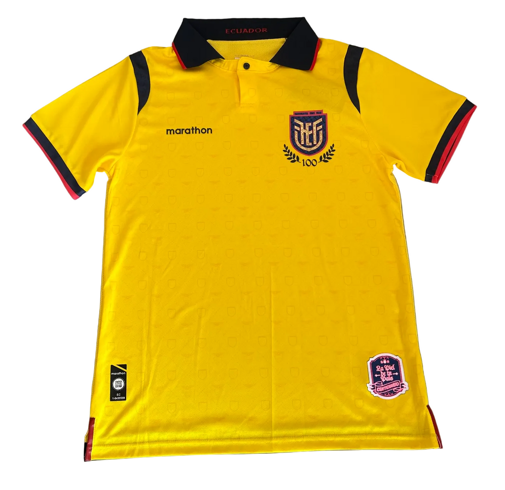 Maillot domicile de l'Équateur pour la Coupe du Monde 2026