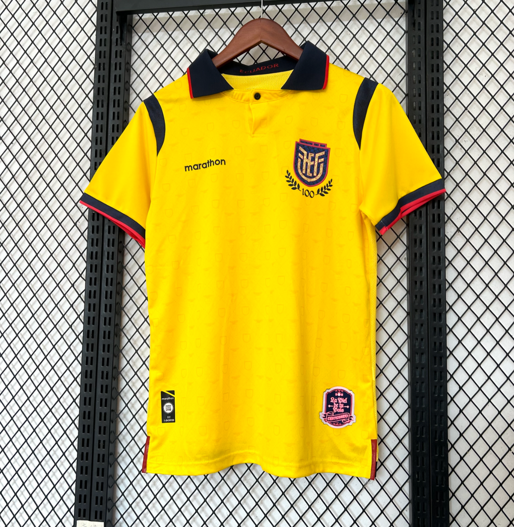 Maillot domicile de l'Équateur pour la Coupe du Monde 2026