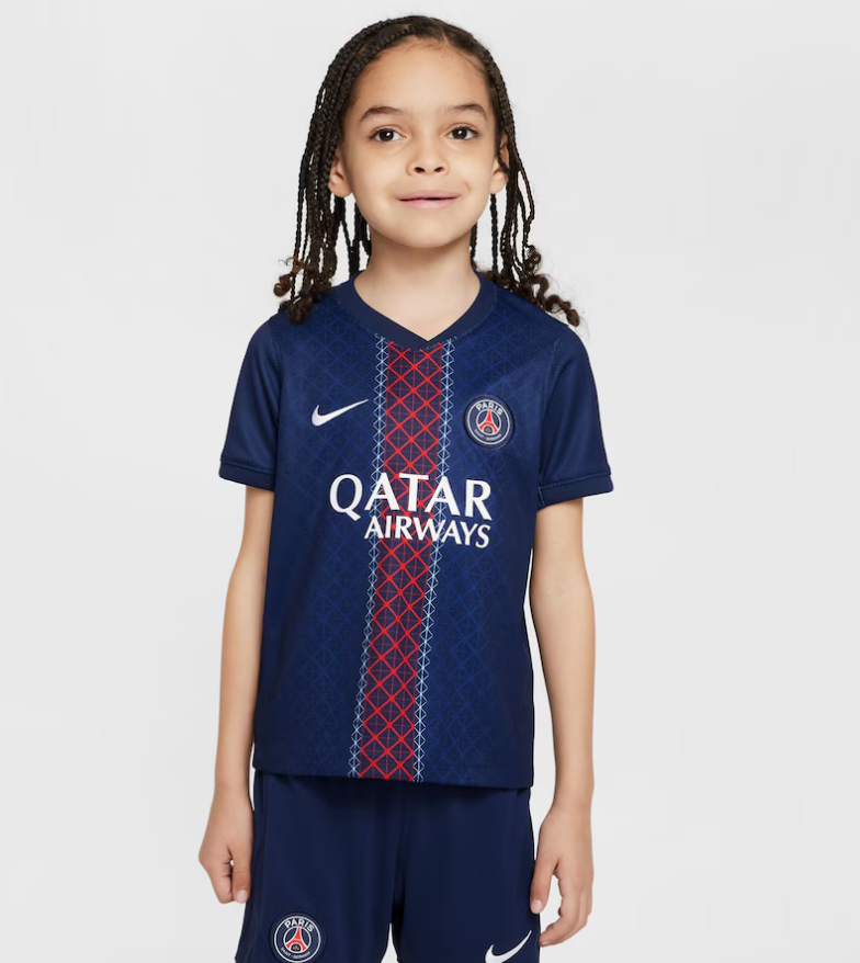 Psg Home Kit Kids 2025/26