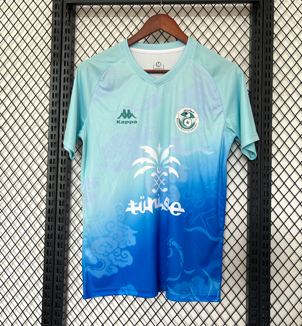 Maillot édition spéciale Tunisie Bleu 2025/2026