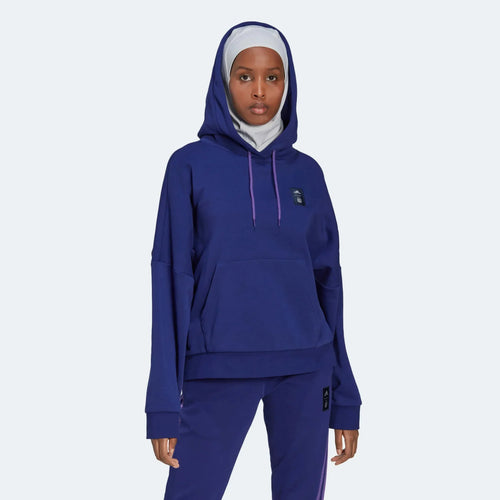 Argentina 2022-23 Women's 3 Stripe Hoody Legacy Indigo