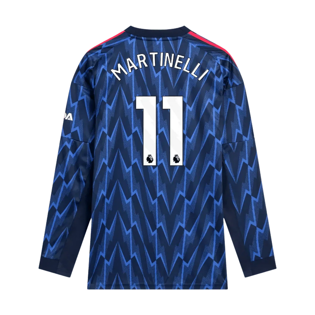 Arsenal 2025-26 Men's Stadium Away Long-Sleeve Soccer Jersey