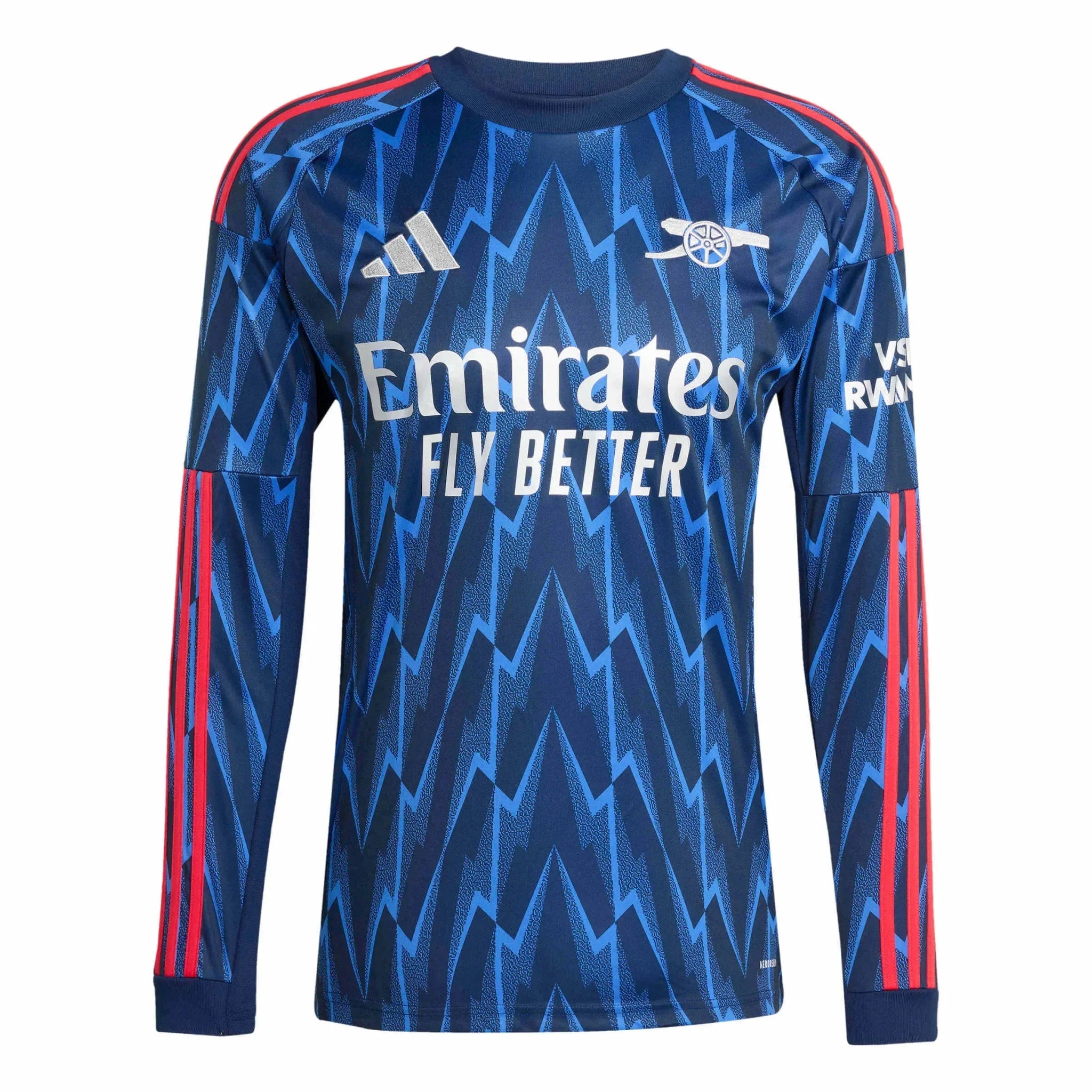 Arsenal 2025-26 Men's Stadium Away Long-Sleeve Soccer Jersey