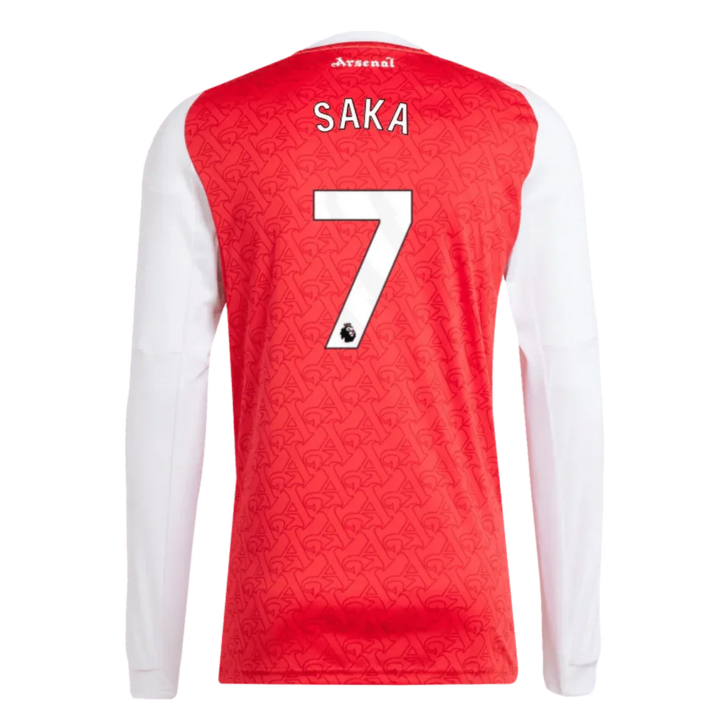 Arsenal 2025-26 Youth Stadium Home Long-Sleeve Soccer Jersey