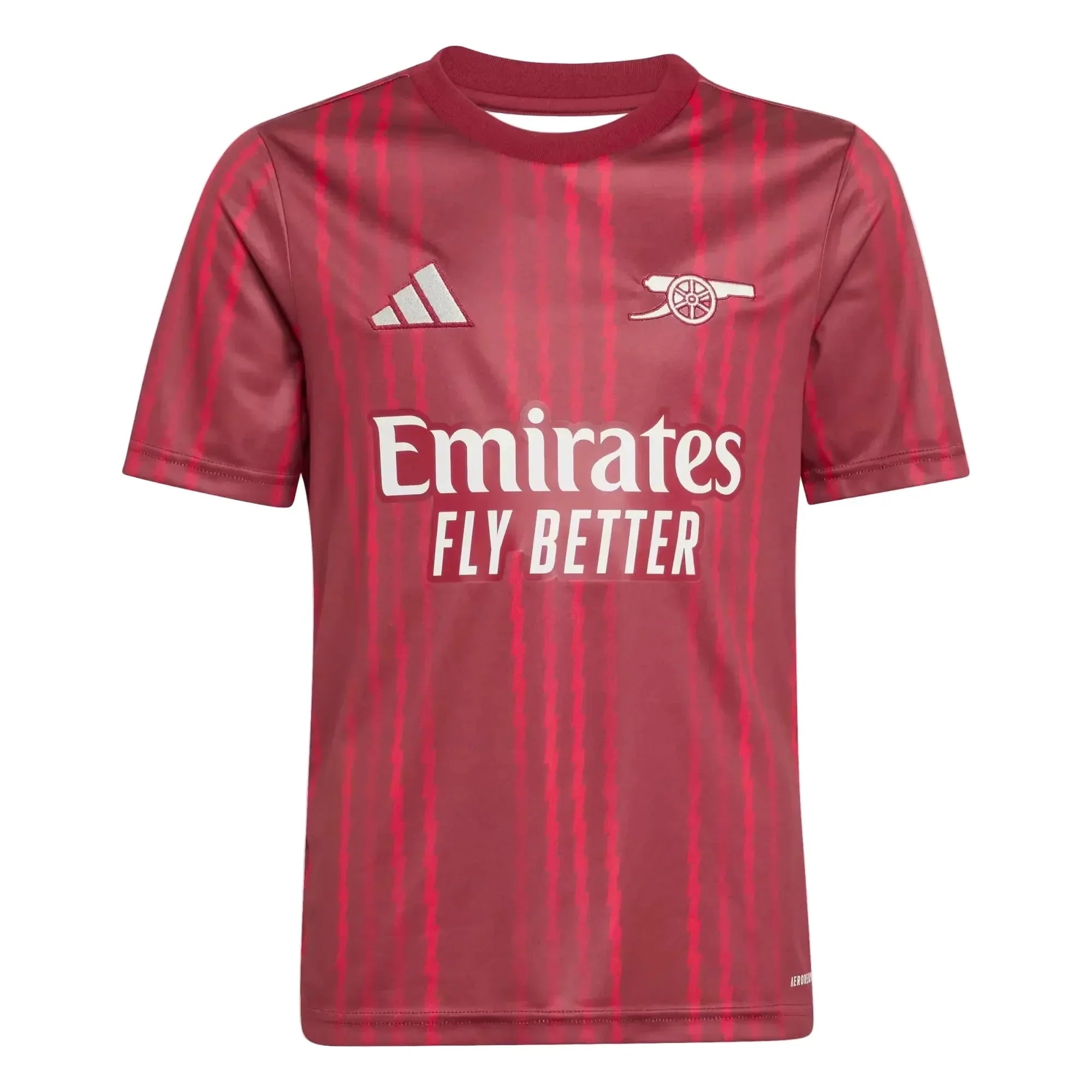 Arsenal 2025-26 Youth Pre-Match Soccer Jersey