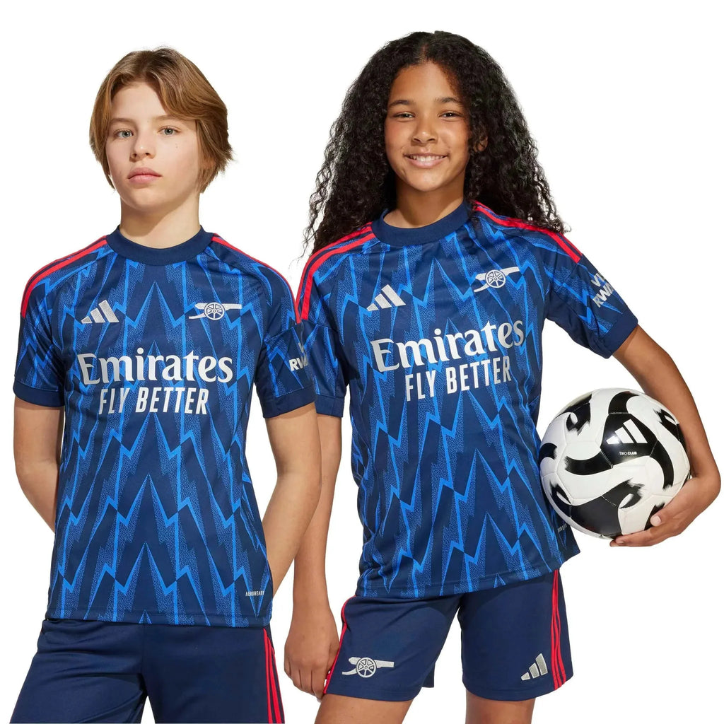 Arsenal 2025-26 Youth Stadium Away Soccer Jersey
