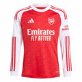 Arsenal 2025-26 Youth Stadium Home Long-Sleeve Soccer Jersey