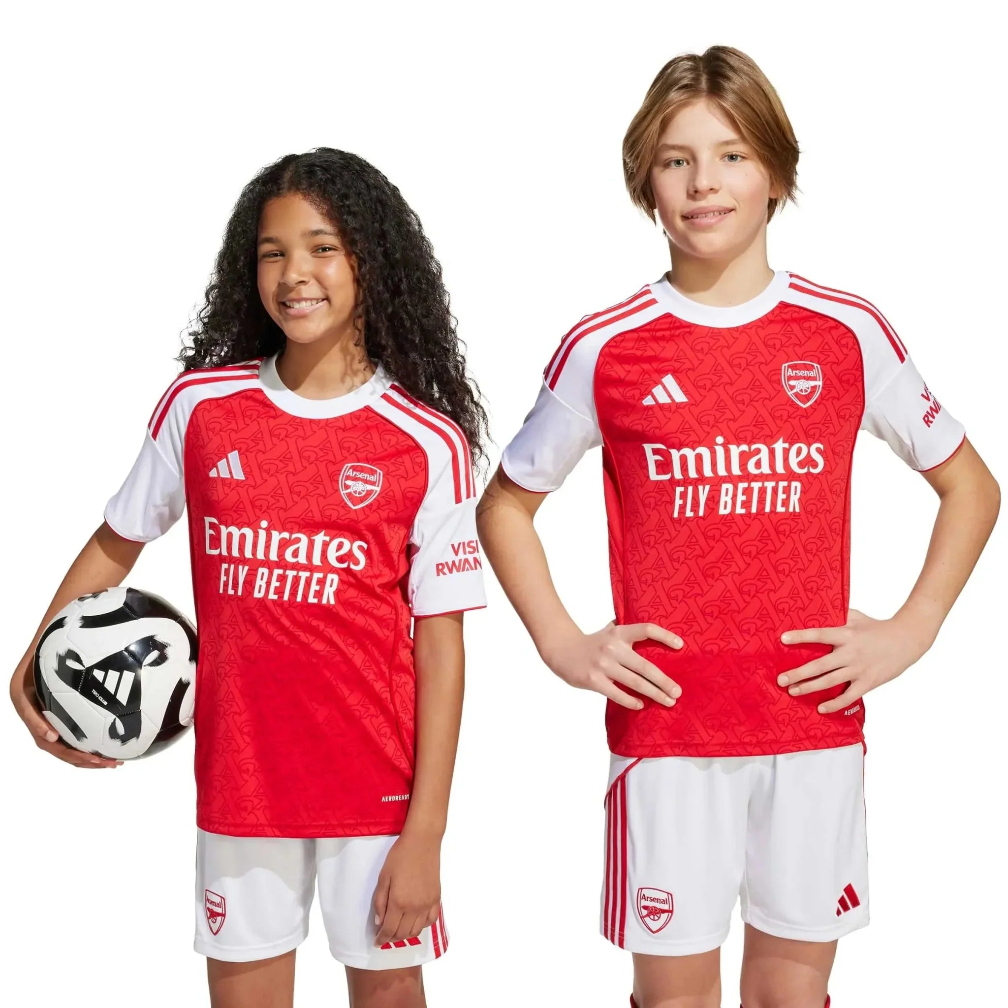 Arsenal 2025-26 Youth Stadium Home Soccer Jersey