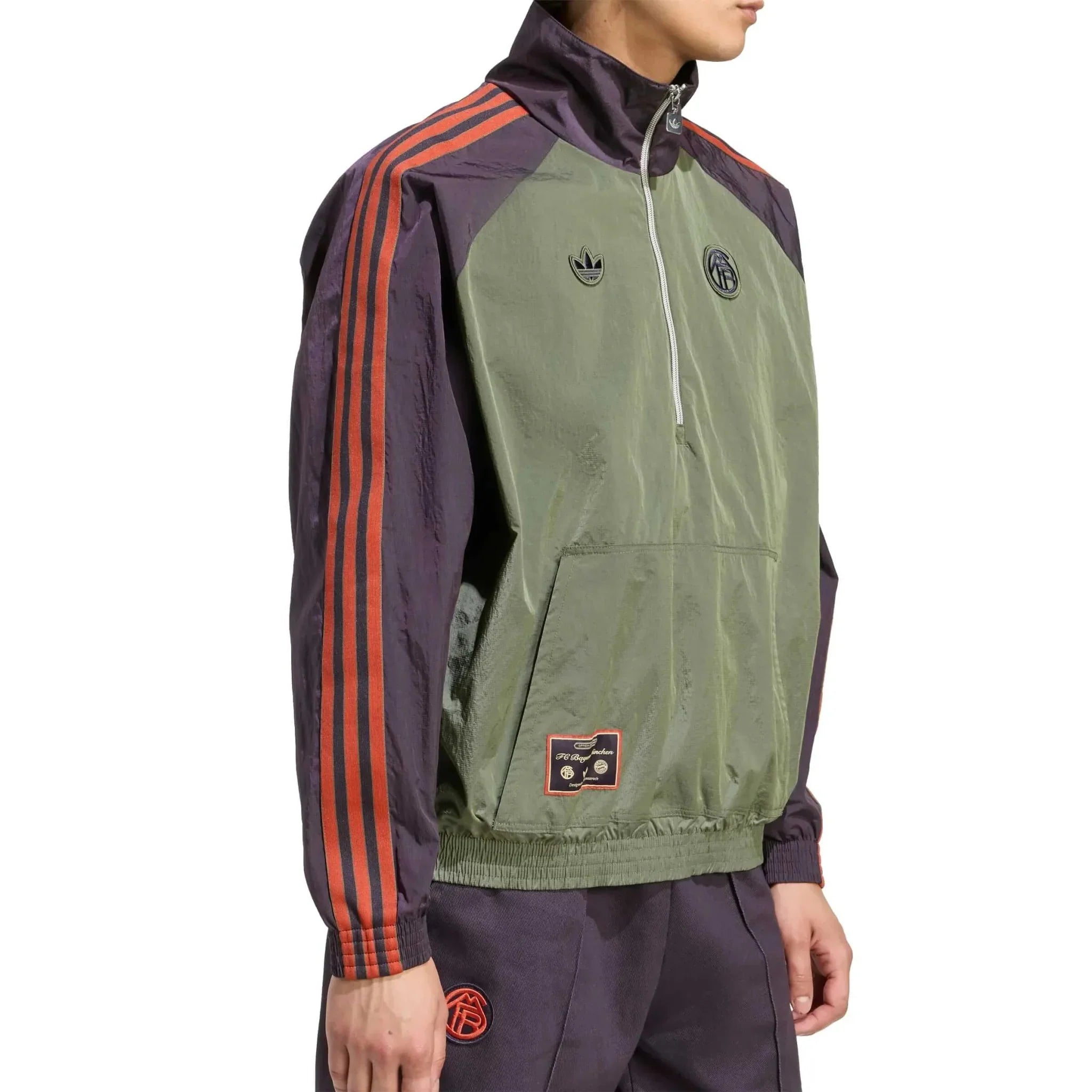 Bayern Munich 2025-26 Men's Icon Half-Zip Jacket