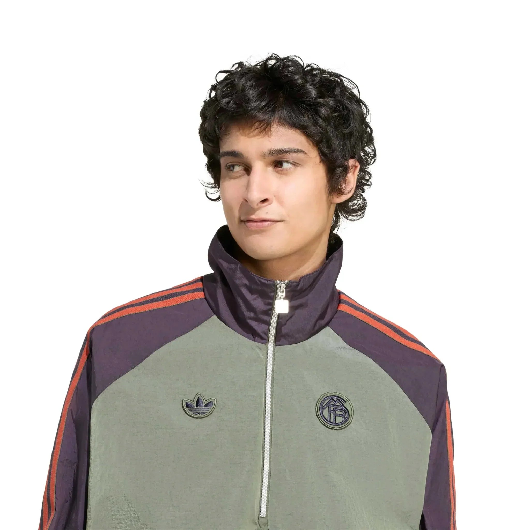 Bayern Munich 2025-26 Men's Icon Half-Zip Jacket