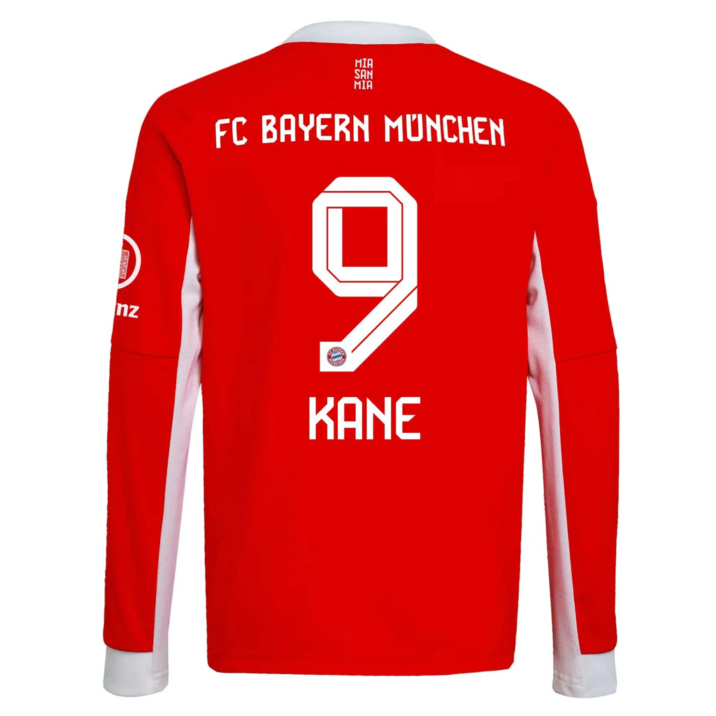 Bayern Munich 2025-26 Men's Stadium Home Long-Sleeve Soccer Jersey