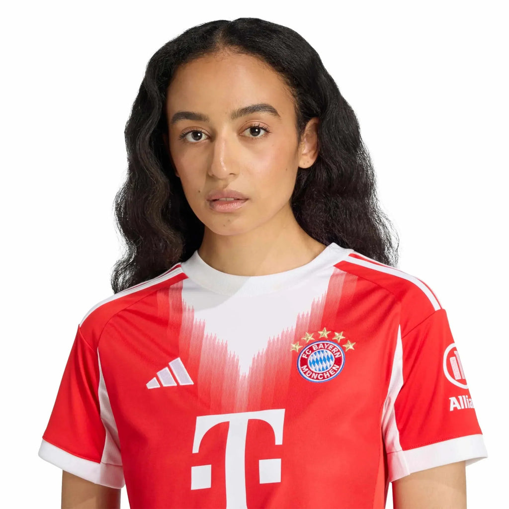 Bayern Munich 2025-26 Women's Stadium Home Soccer Jersey