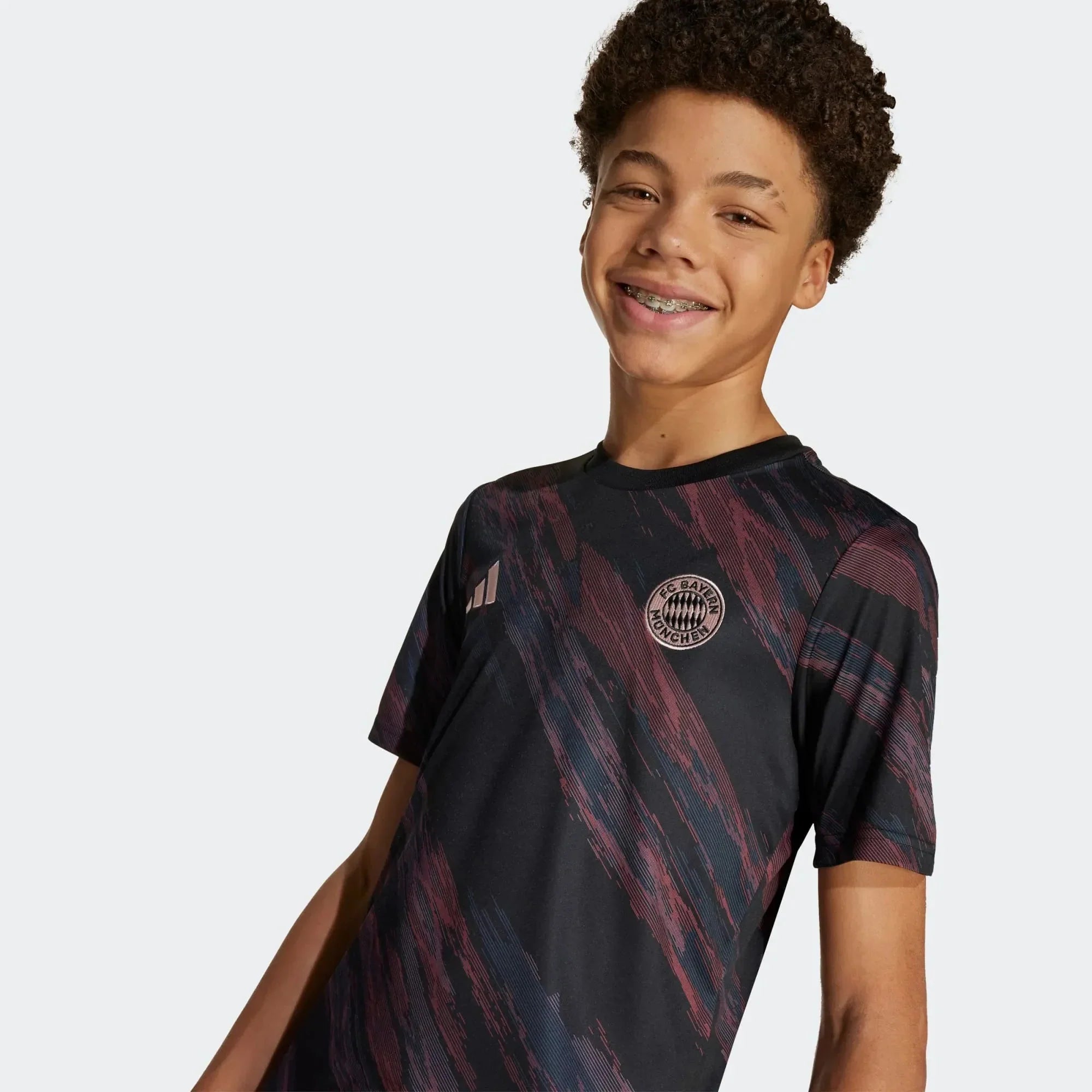 Bayern Munich 2025-26 Youth Pre-Match Soccer Jersey