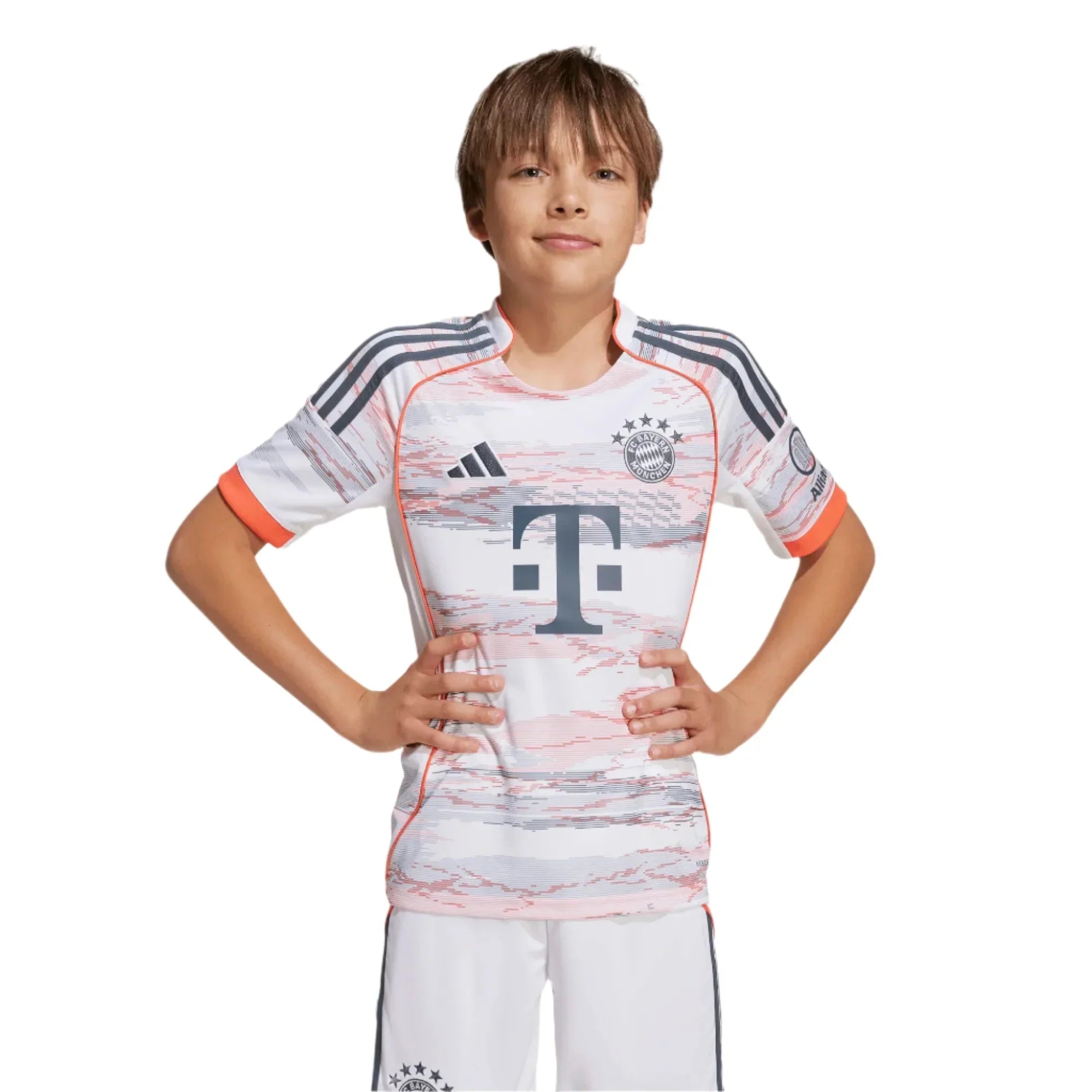 Bayern Munich 2025-26 Youth Stadium Away Soccer Jersey