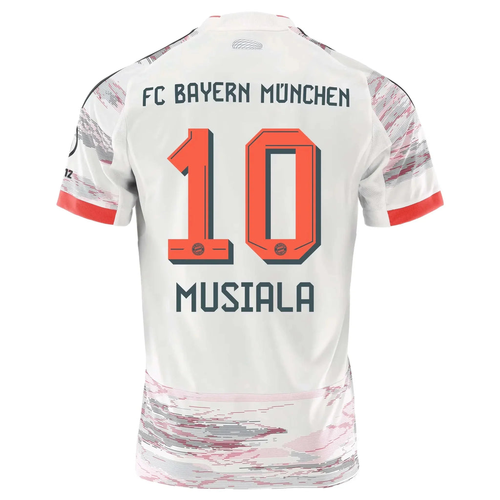 Bayern Munich 2025-26 Youth Stadium Away Soccer Jersey