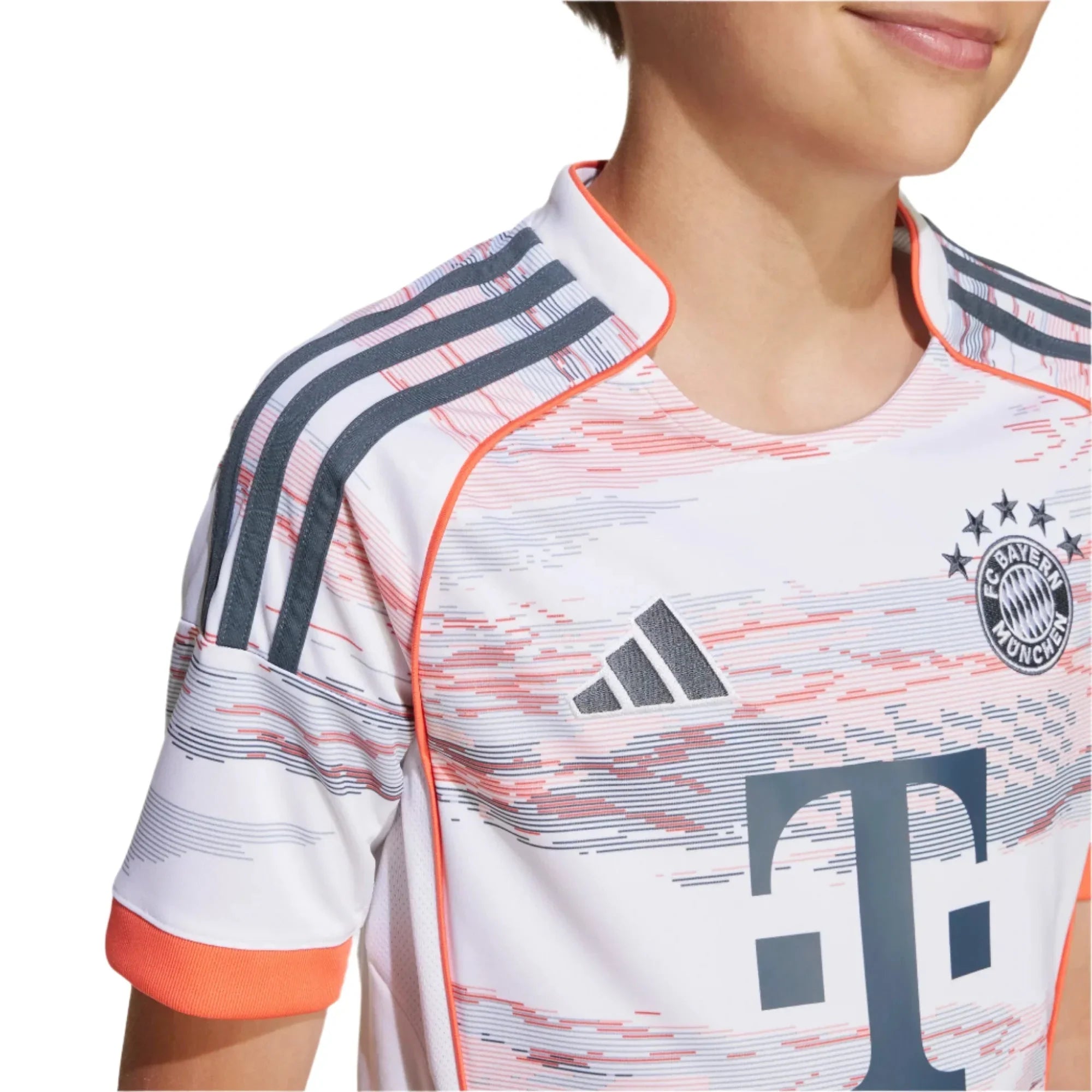 Bayern Munich 2025-26 Youth Stadium Away Soccer Jersey