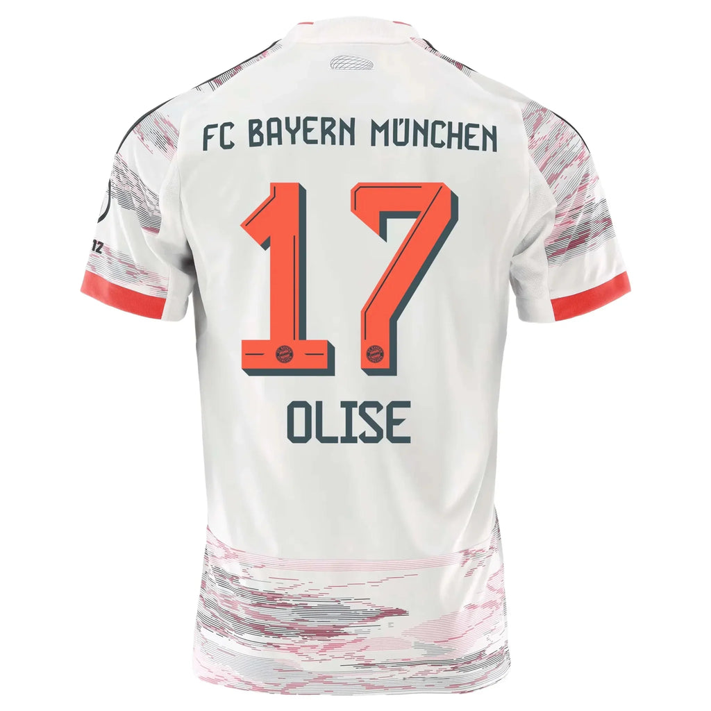 Bayern Munich 2025-26 Youth Stadium Away Soccer Jersey