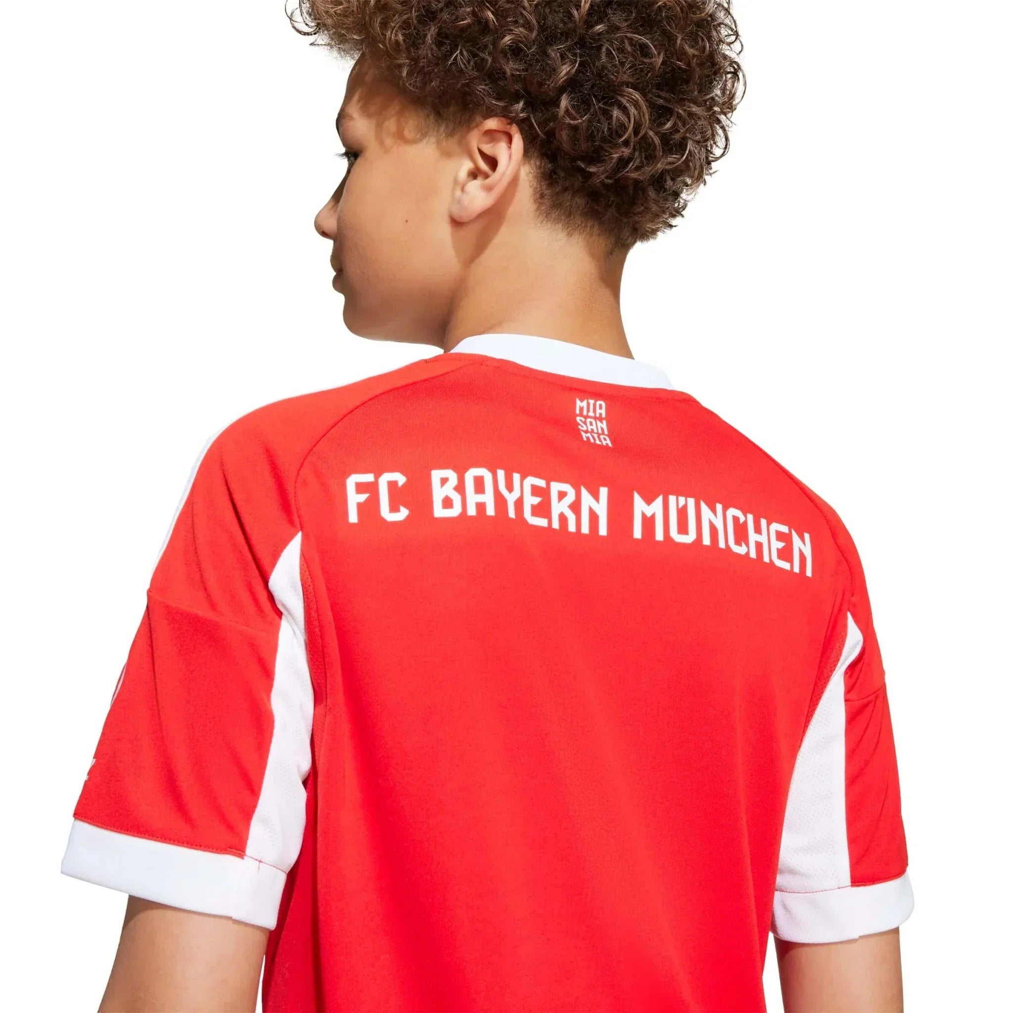 Bayern Munich 2025-26 Youth Stadium Home Soccer Jersey