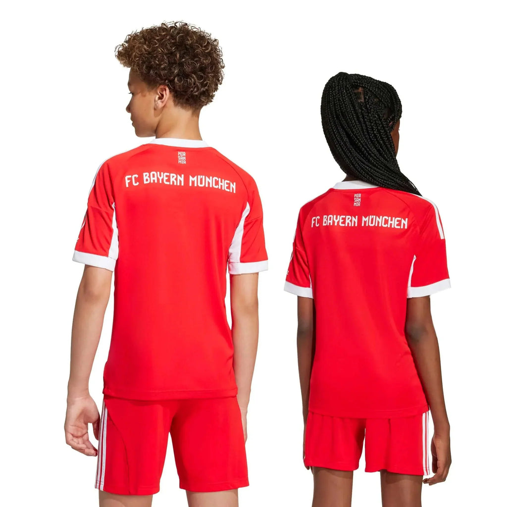 Bayern Munich 2025-26 Youth Stadium Home Soccer Jersey