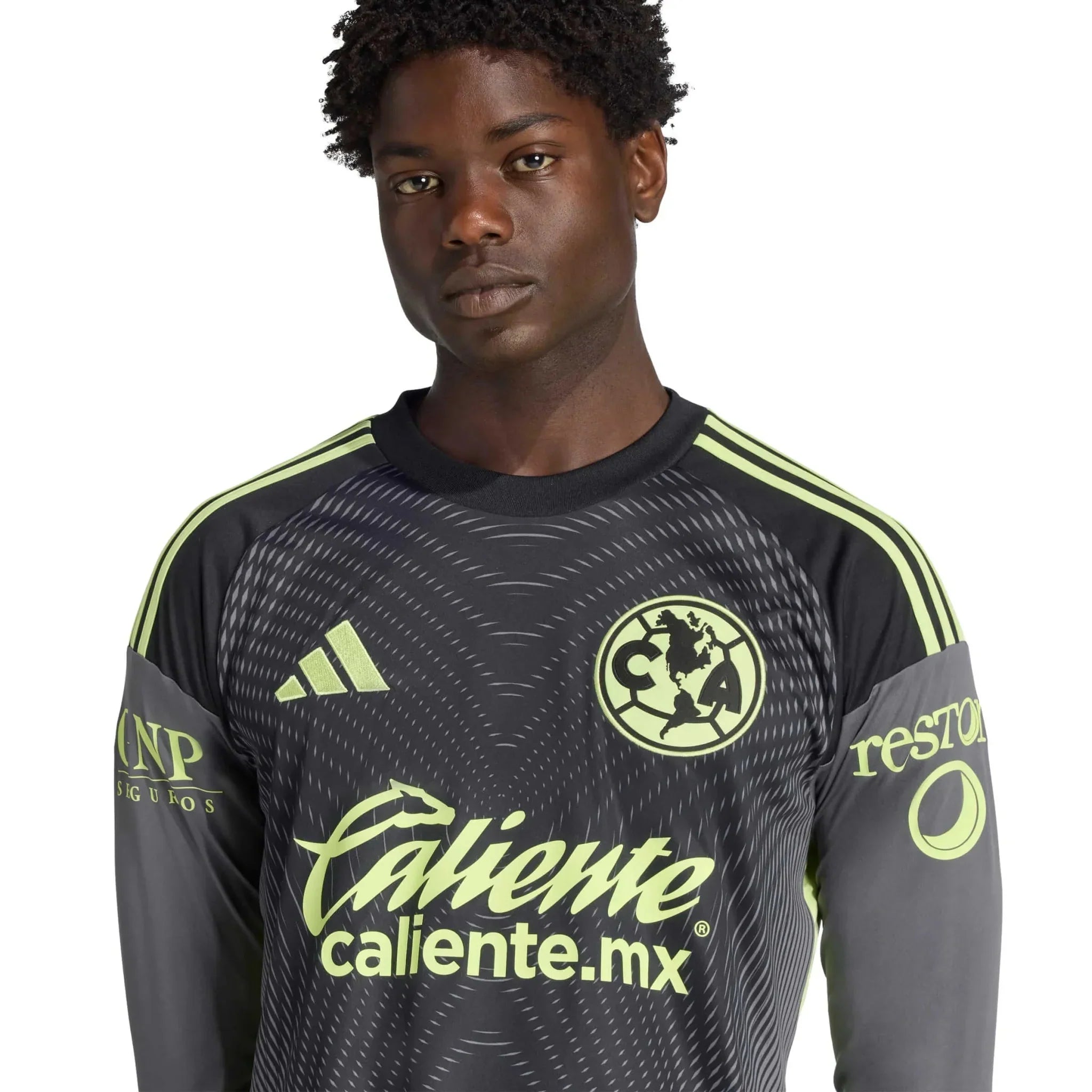 Maillot de gardien de but de football à manches longues Club America 2025-26 pour homme