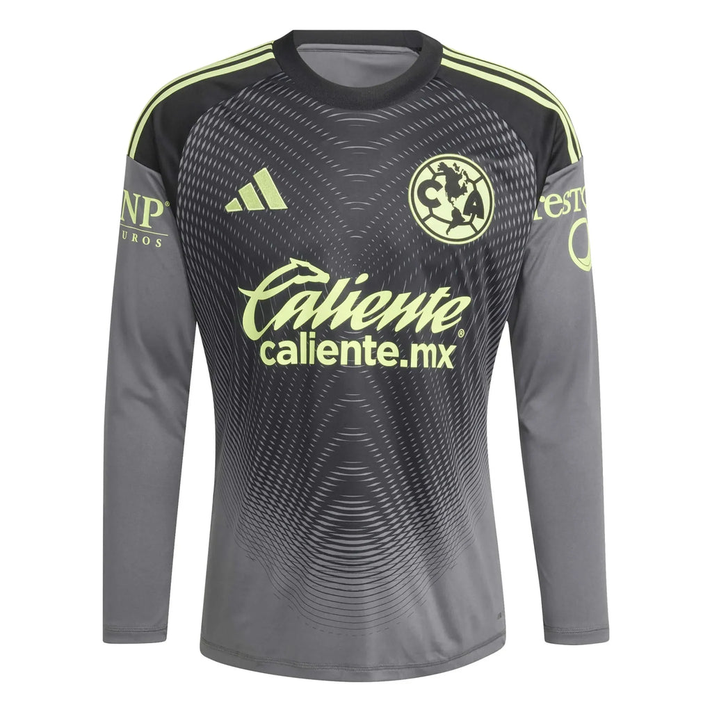 Maillot de gardien de but de football à manches longues Club America 2025-26 pour homme
