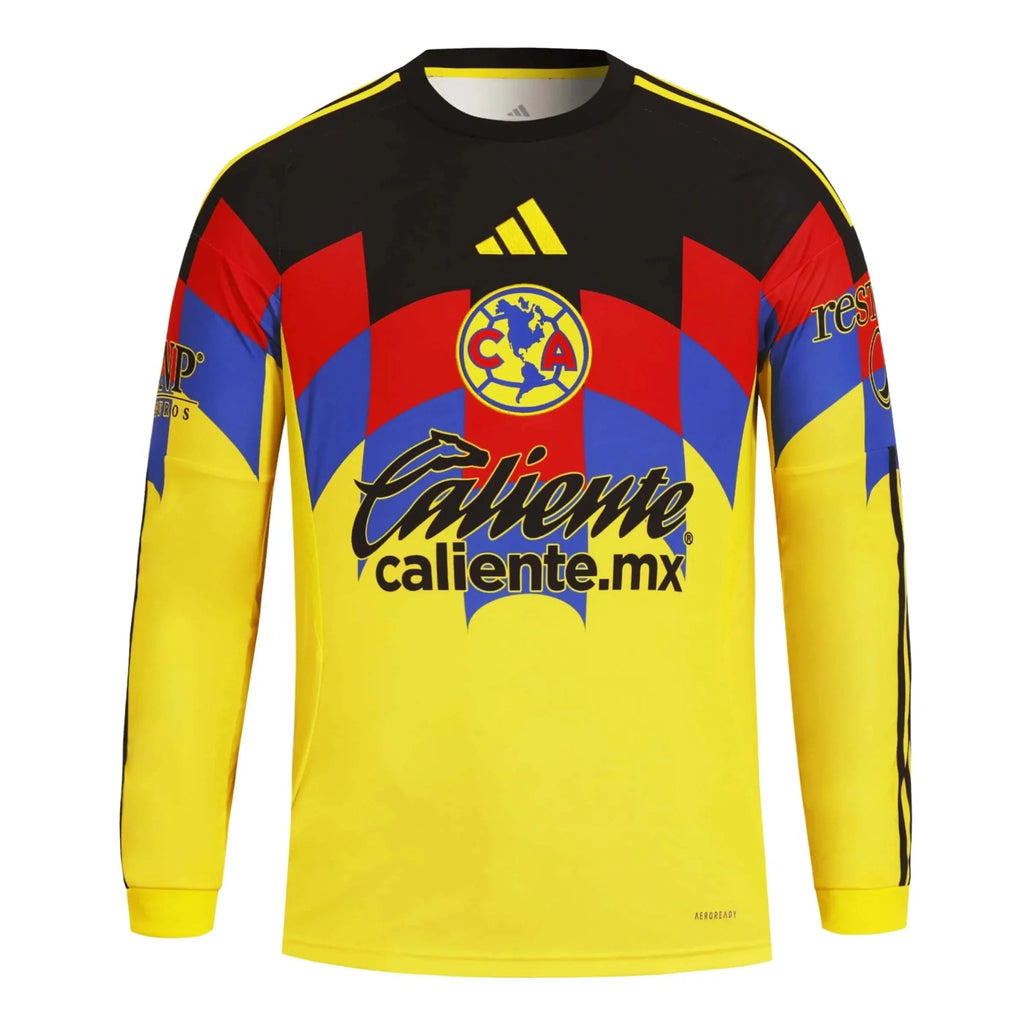 Maillot de football domicile à manches longues pour homme Club America 2025-26