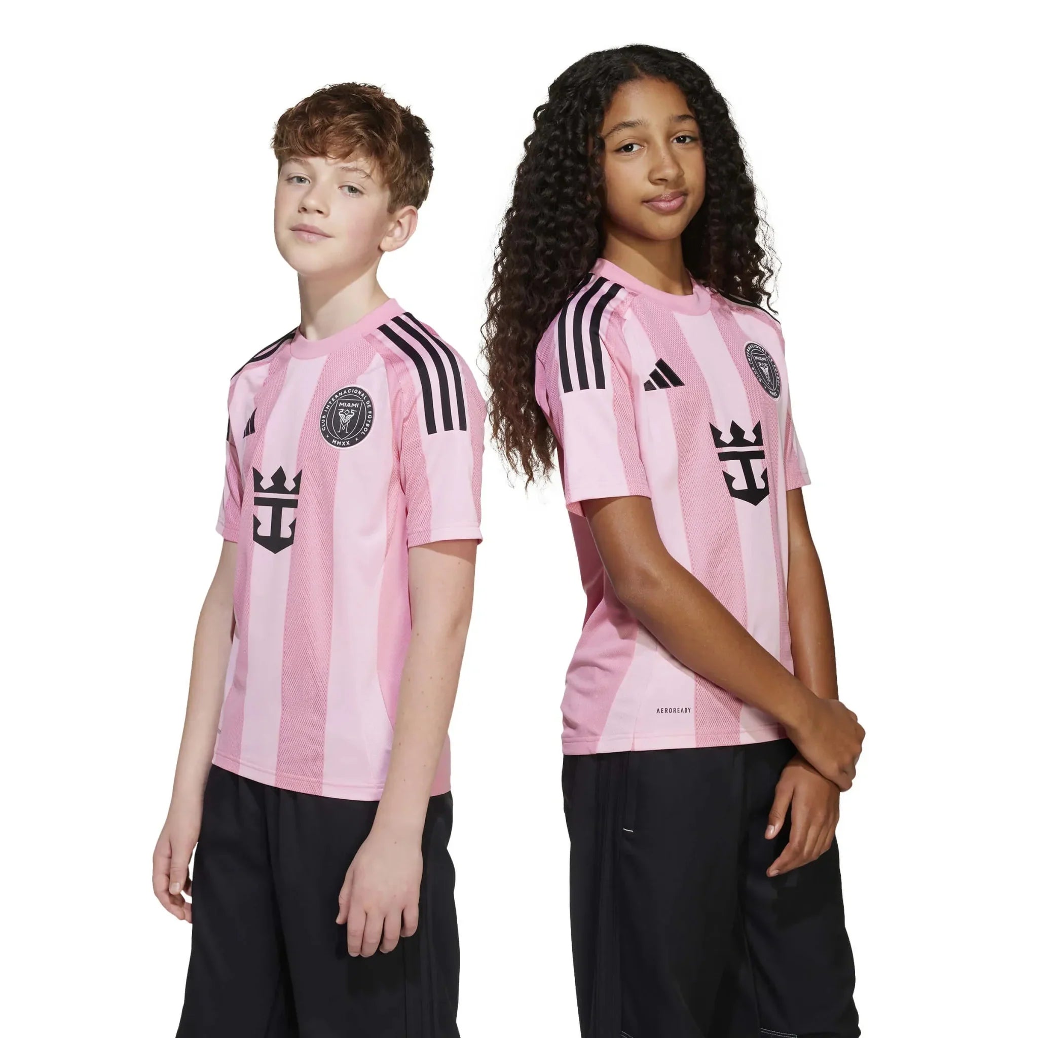 Inter Miami 2025-26 Youth Messi #10 Stadium Home Soccer Jersey