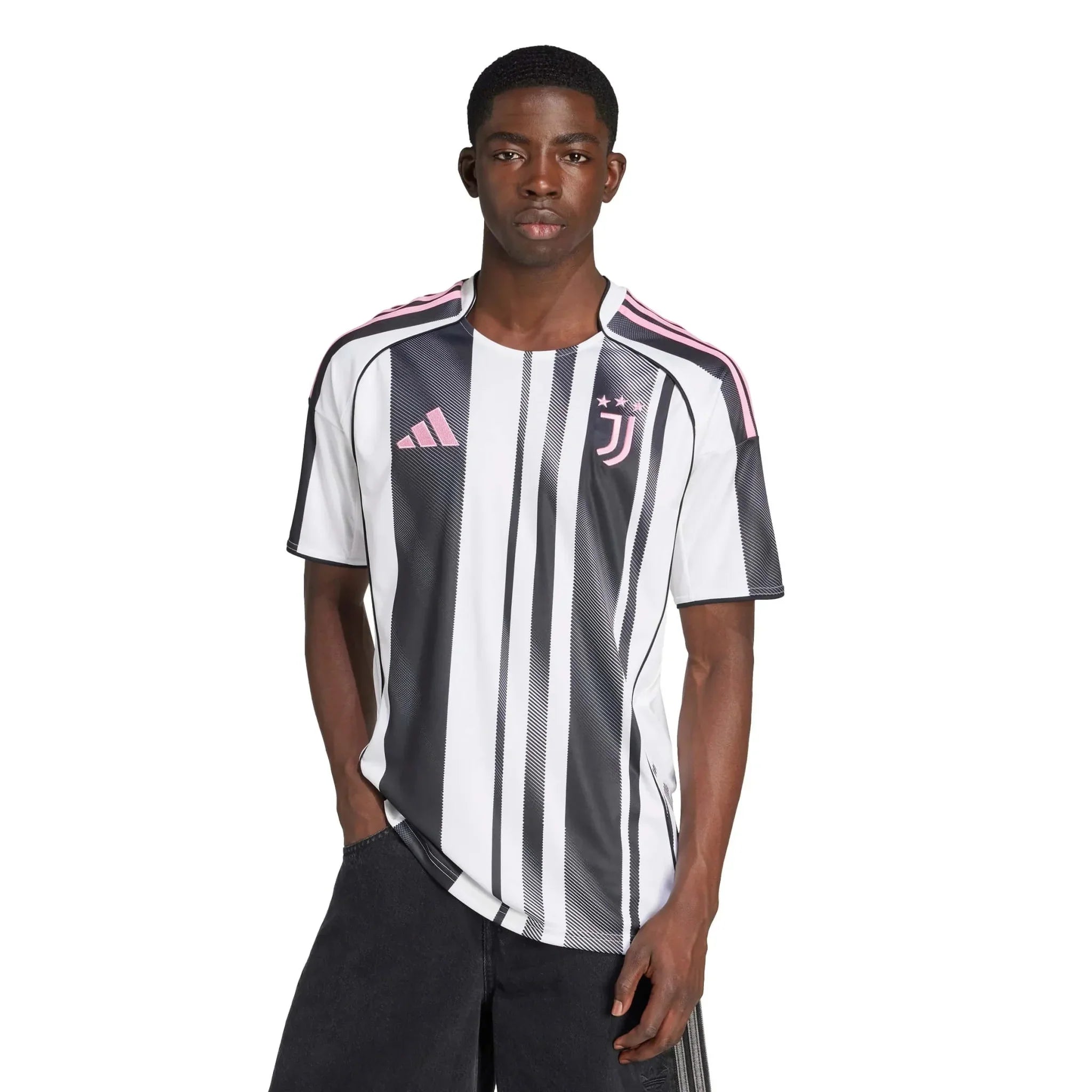 Juventus 2025-26 Men's Stadium Home Soccer Jersey