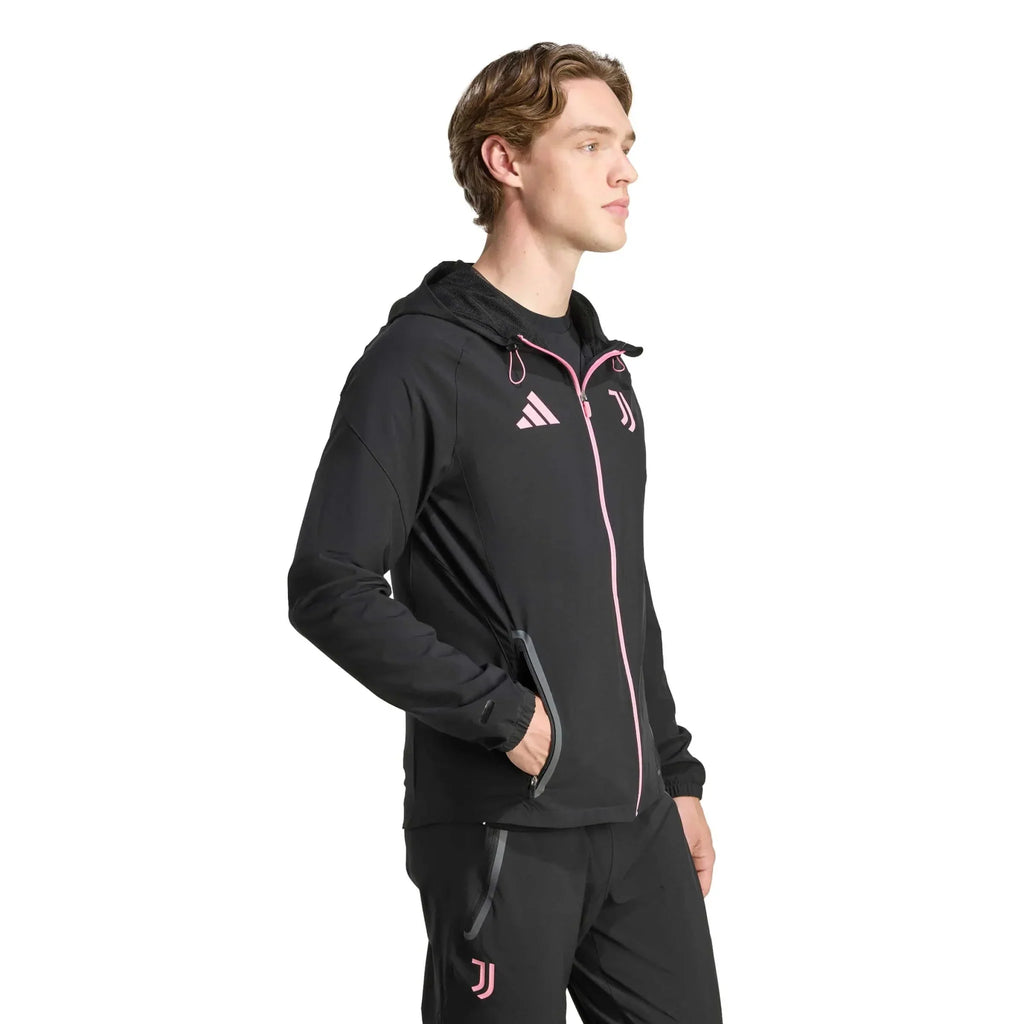Juventus 2025-26 Men's Tiro 25 Competition Vis Tech Travel Jacket