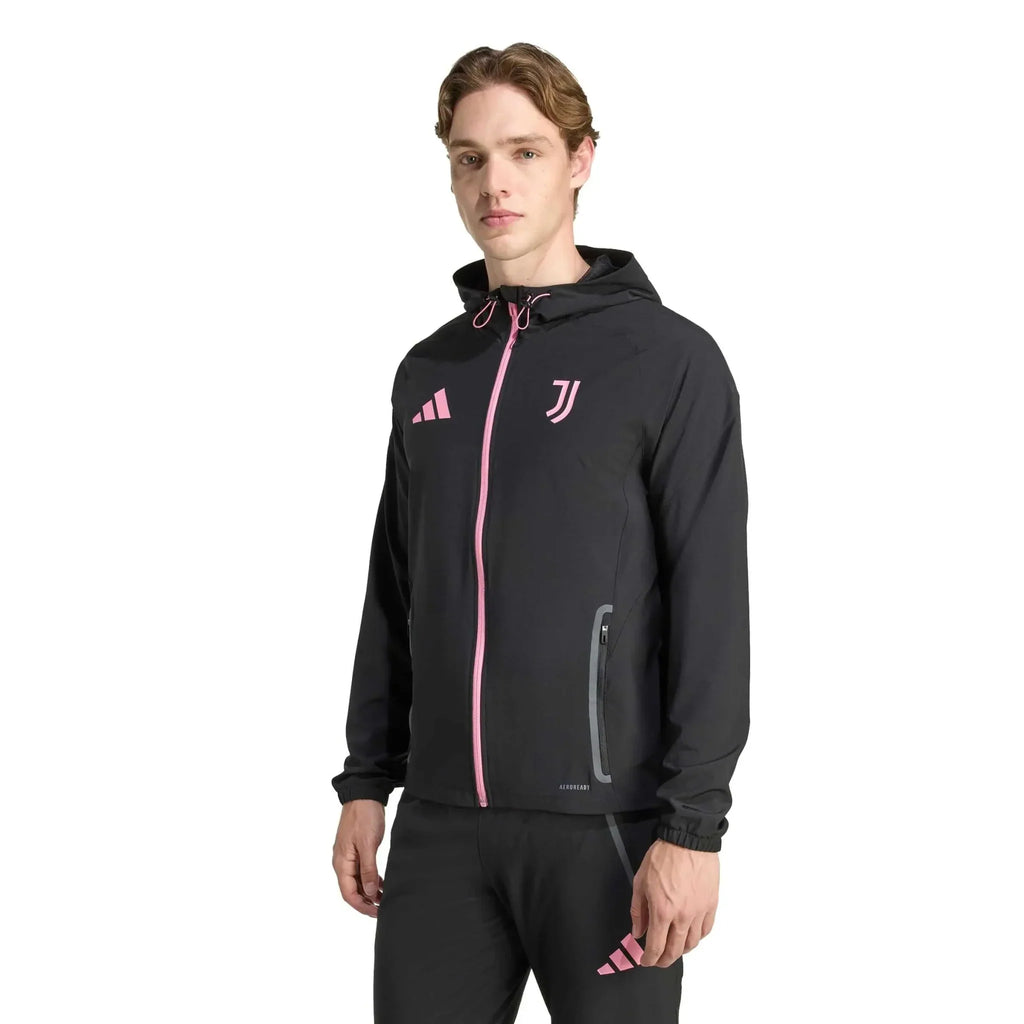 Juventus 2025-26 Men's Tiro 25 Competition Vis Tech Travel Jacket
