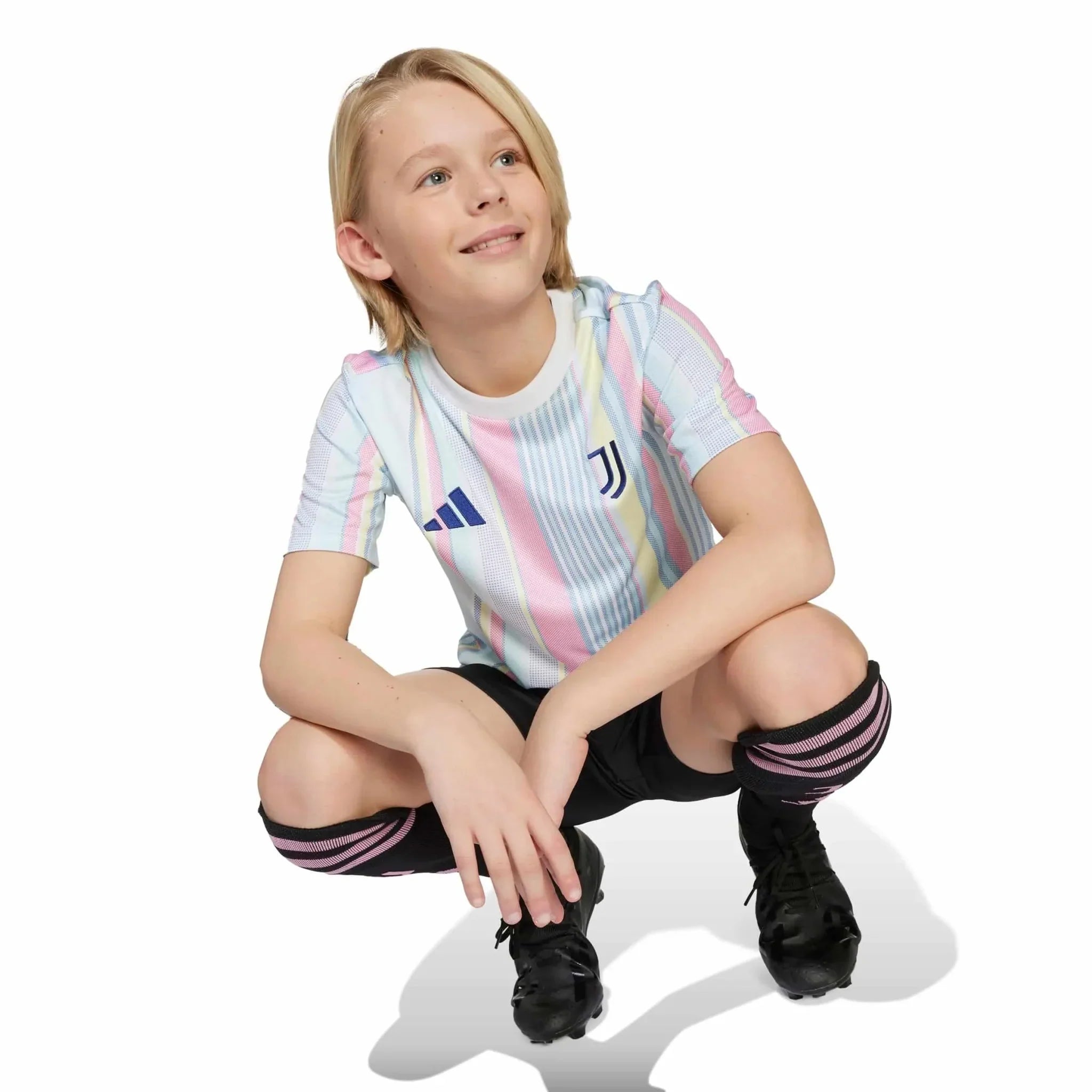 Maillot de Football Pré-Match Juventus 2025-26 Jeunes