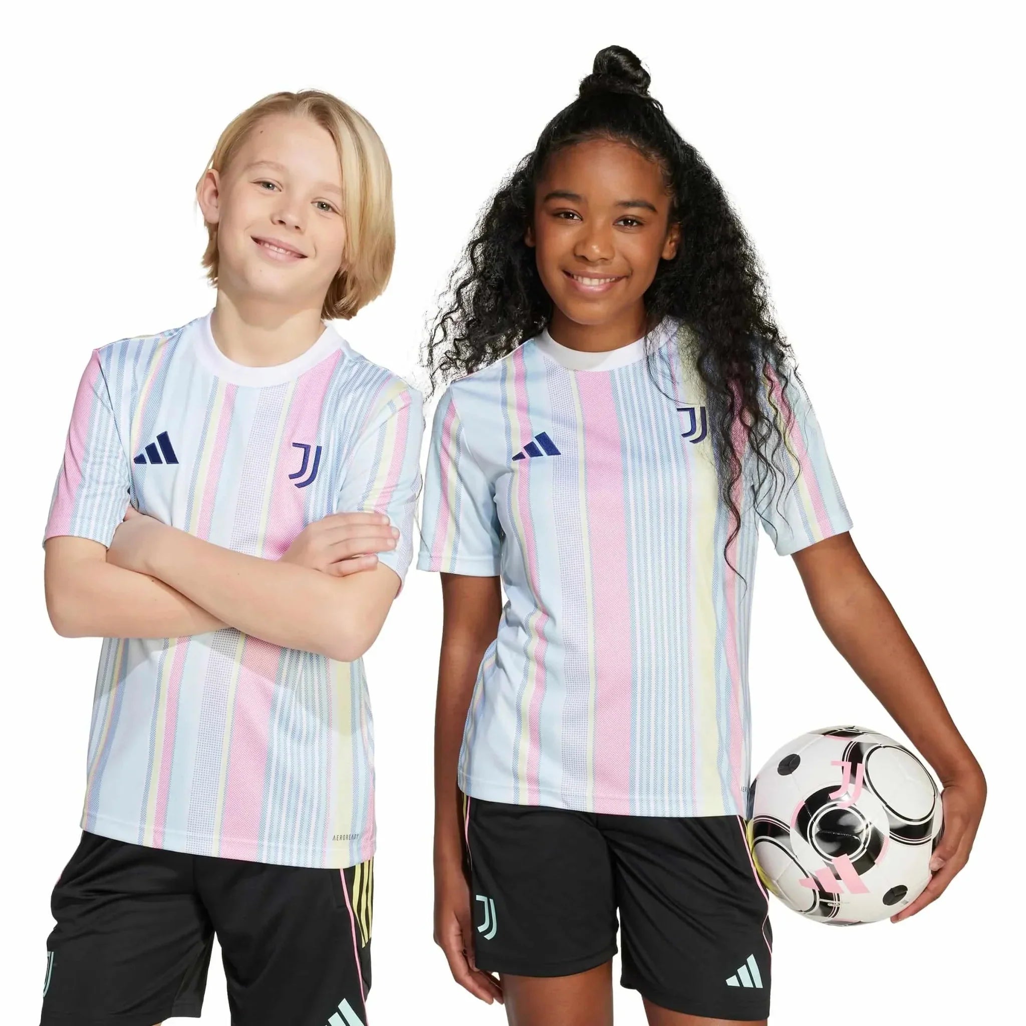 Juventus 2025-26 Youth Pre-Match Soccer Jersey