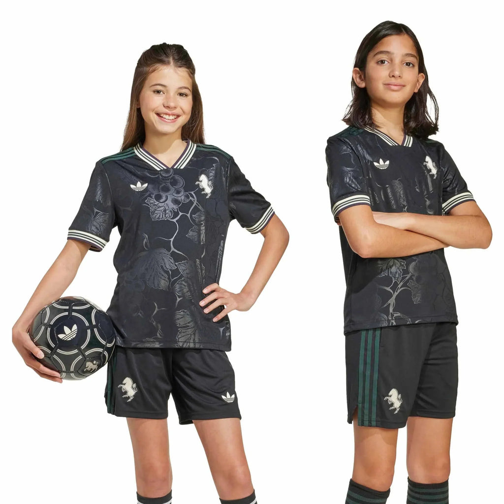 Juventus 2025-26 Youth Stadium Third Soccer Jersey