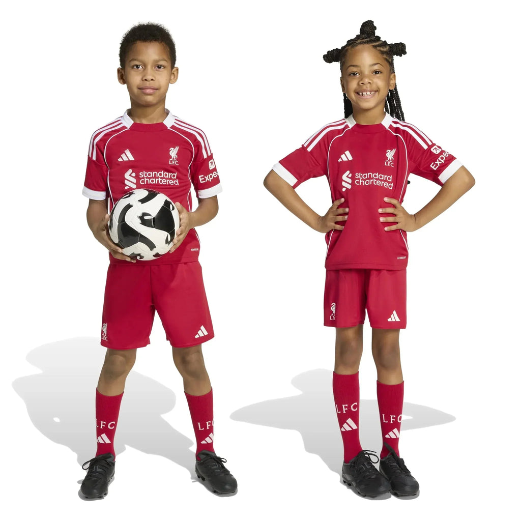 Liverpool 2025-26 Kid's Home Mini Kit