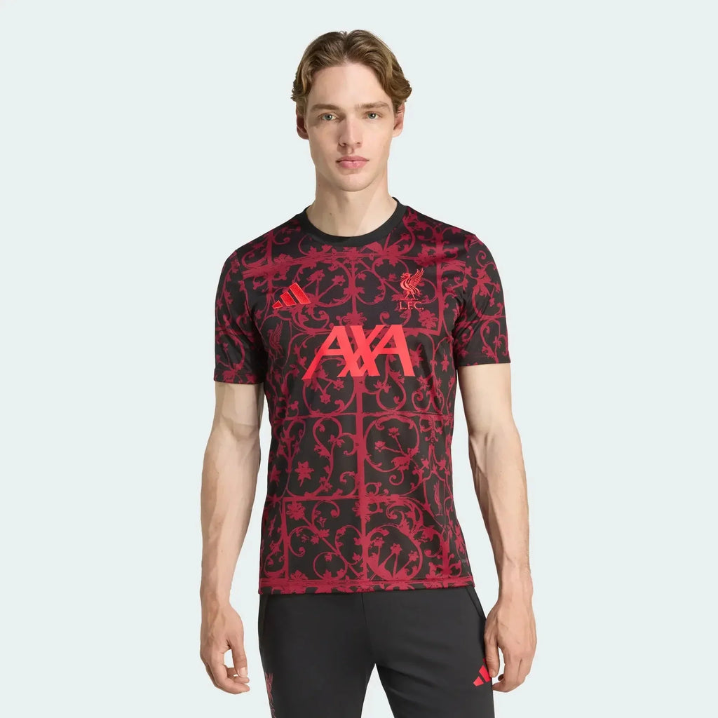 Liverpool 2025-26 Men's Pre-Match Soccer Jersey